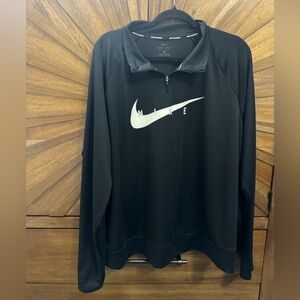 Nike Black Quarter-Zip Sweatshirt